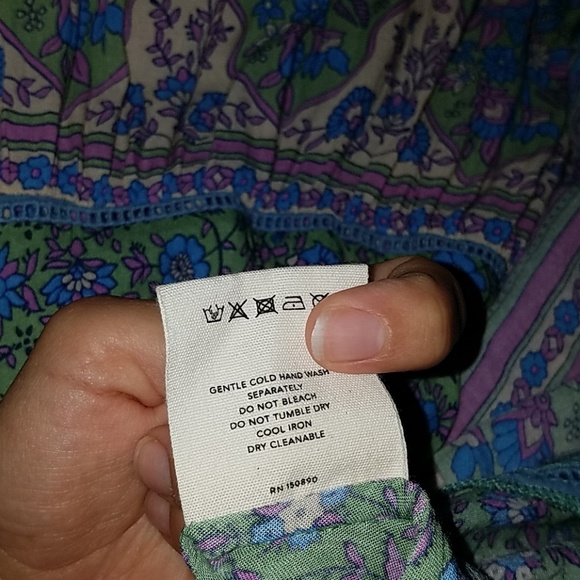 Spell jasmine flutter sleeve maxi dress jade gypsy - Picture 8 of 10